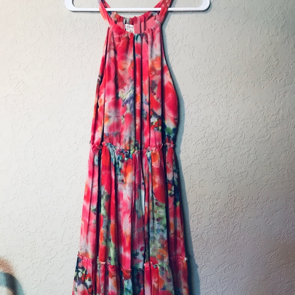 Sundance floral mid length dress